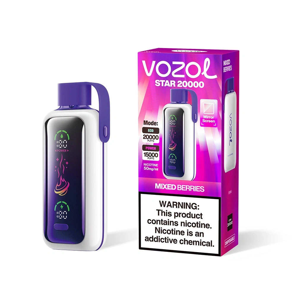 Vozol Star Disposable Vape 20k Puffs 50mg (CN Warehouse)