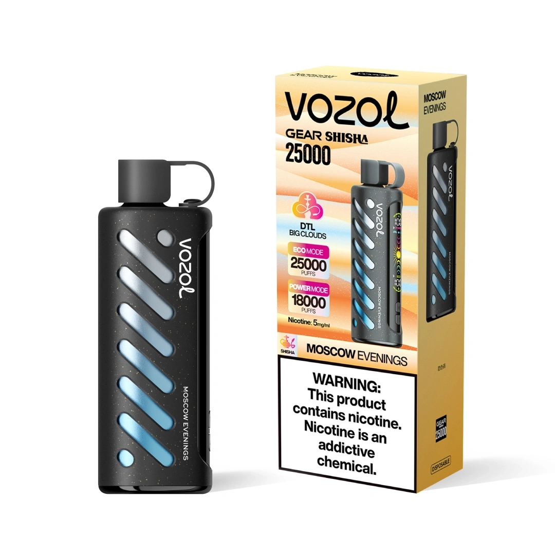 Vozol Gear Shisha 25k Puffs DTL Disposable Vape