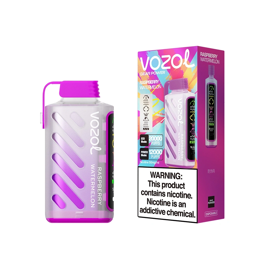 Vozol Gear Shisha 25k Puffs DTL Disposable Vape