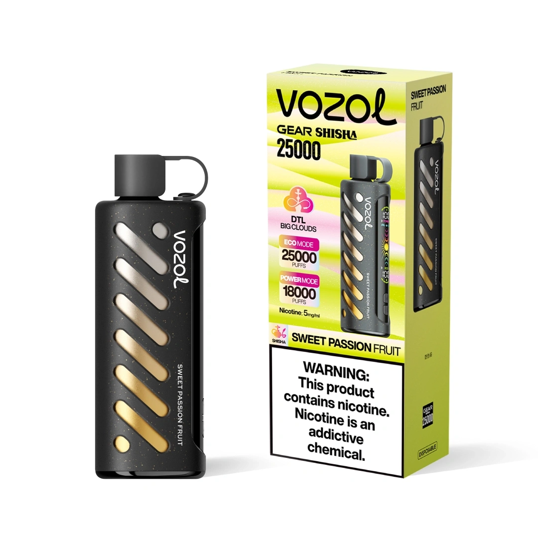 Vozol Gear Shisha 25k Puffs DTL Disposable Vape