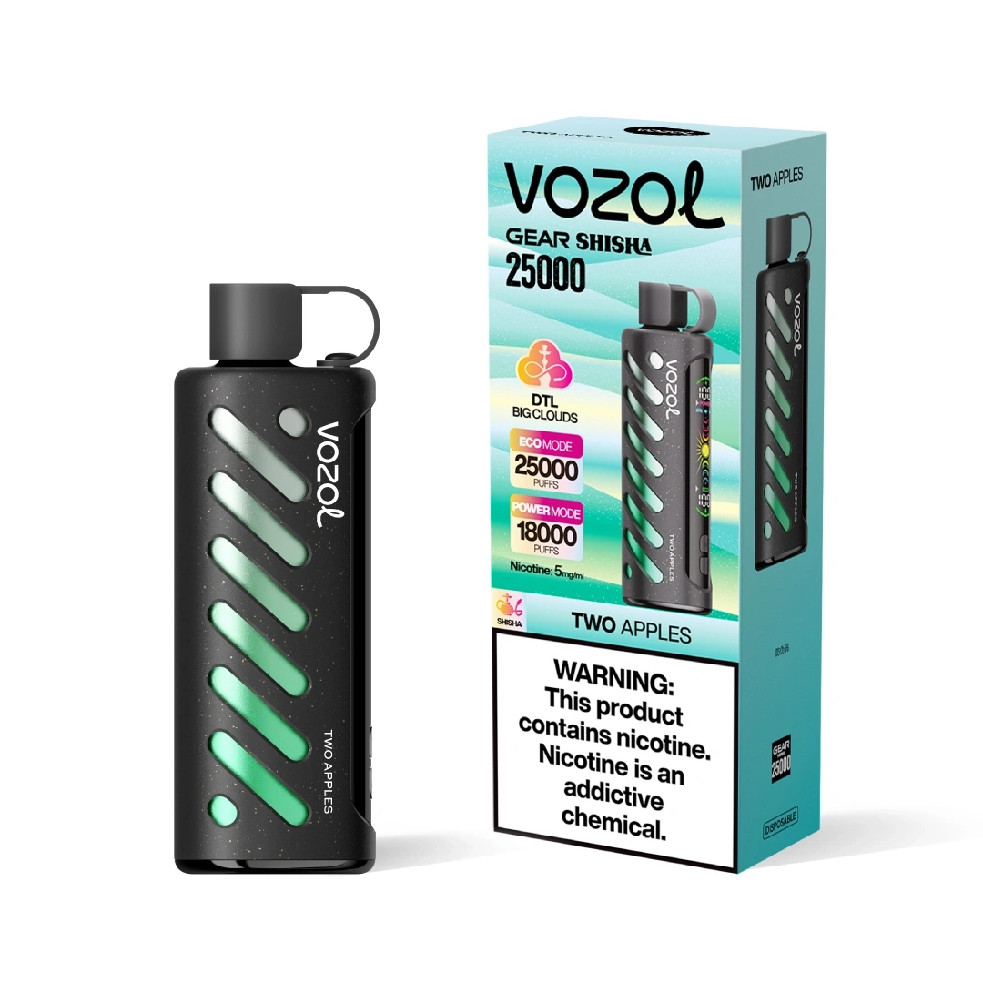 Vozol Gear Shisha 25k Puffs DTL Disposable Vape