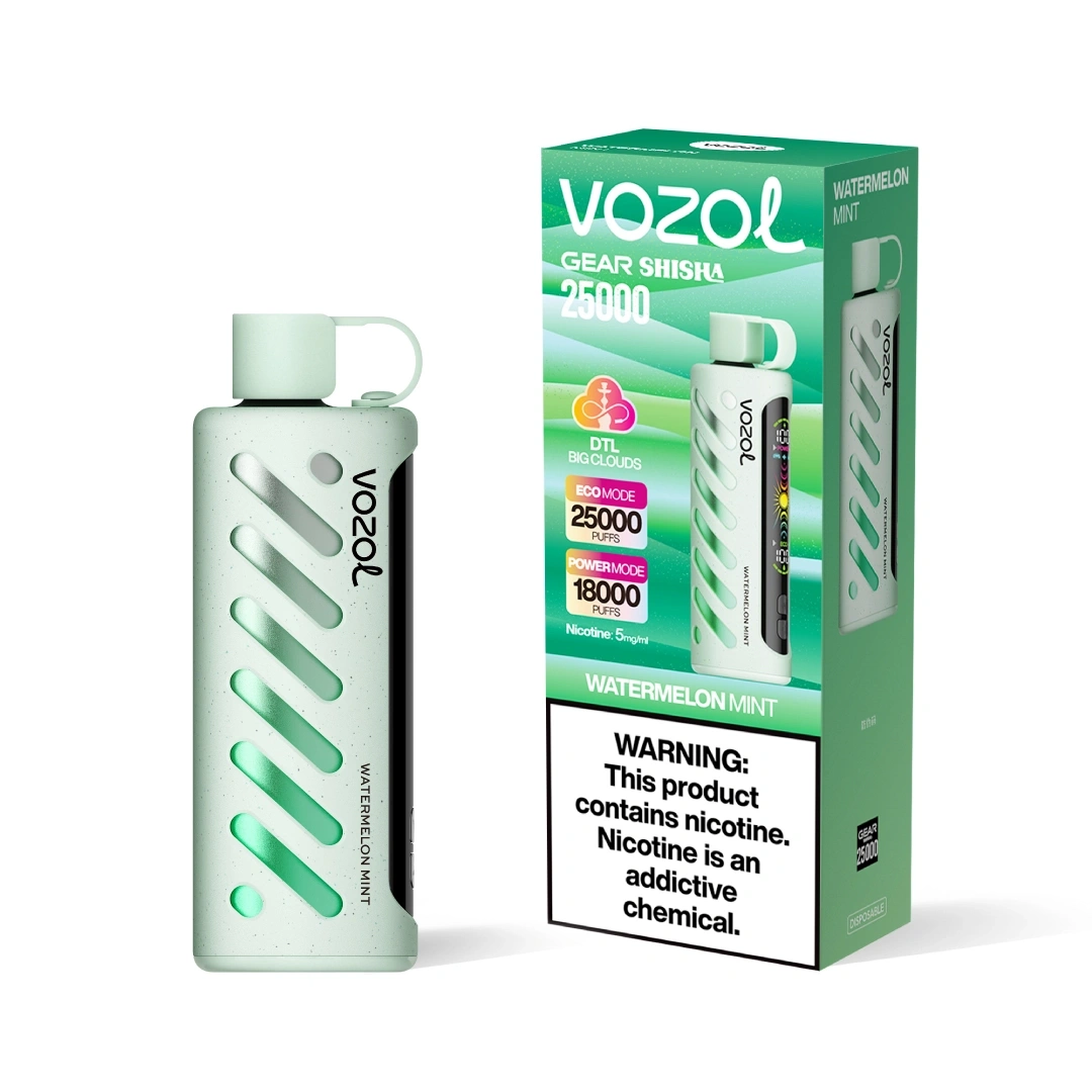 Vozol Gear Shisha 25k Puffs DTL Disposable Vape