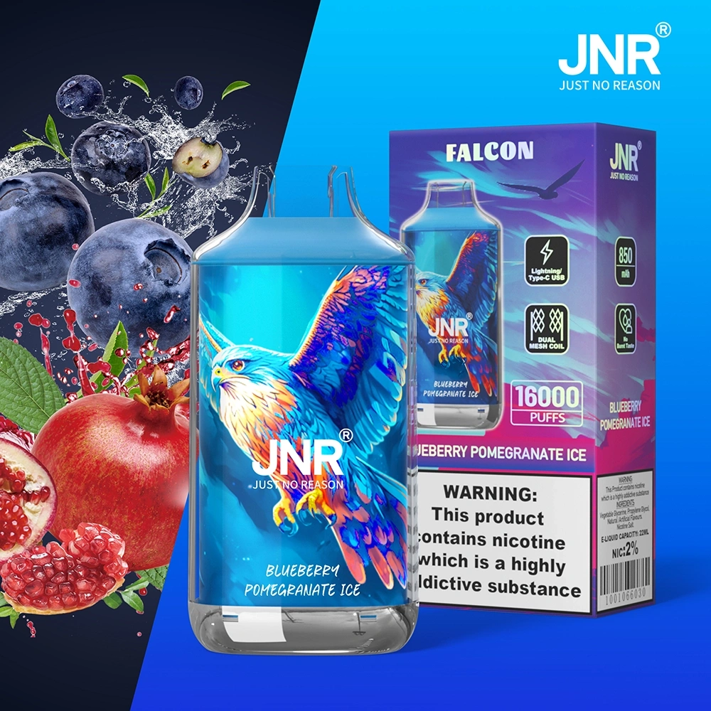 JNR Falcon Disposable Vape 16k Puffs 0/20/50mg (CN Warehouse)