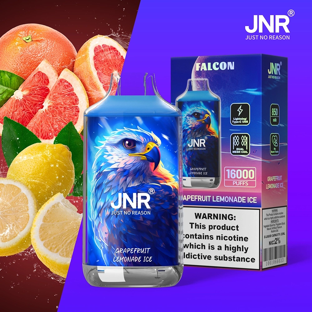 JNR Falcon Disposable Vape 16k Puffs 0/20/50mg (CN Warehouse)