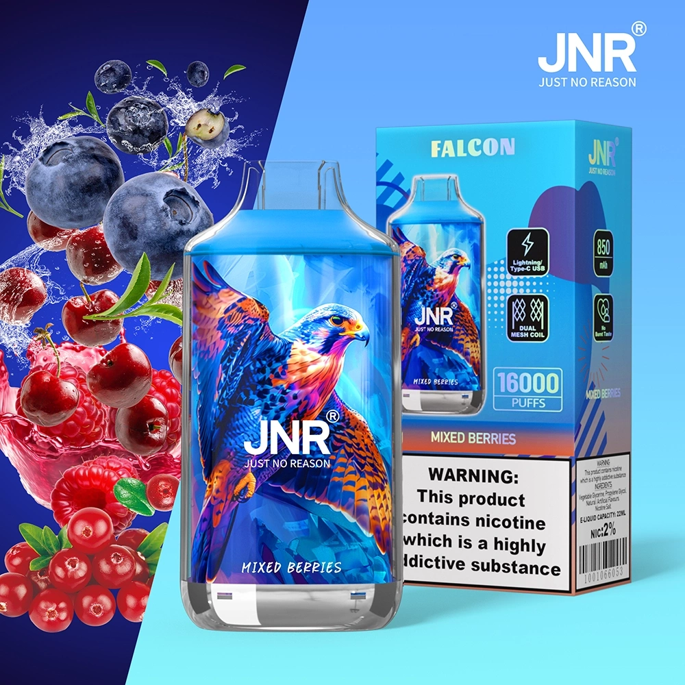 JNR Falcon Disposable Vape 16k Puffs 0/20/50mg (CN Warehouse)
