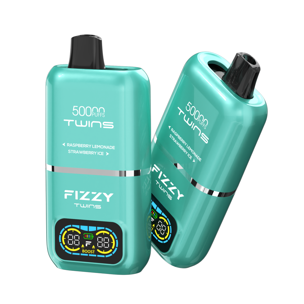 Fizzy Twins 2 in 1 Disposable Vape 50k Puffs 20/50mg (CN Warehouse)