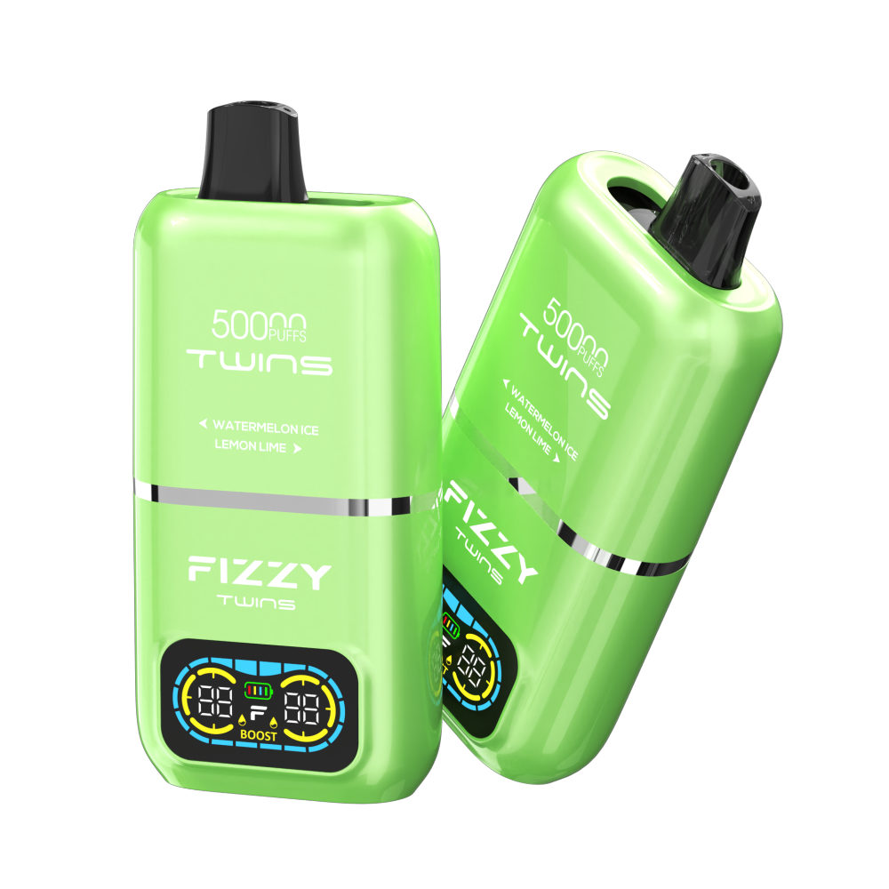 Fizzy Twins 2 in 1 Disposable Vape 50k Puffs 20/50mg (CN Warehouse)