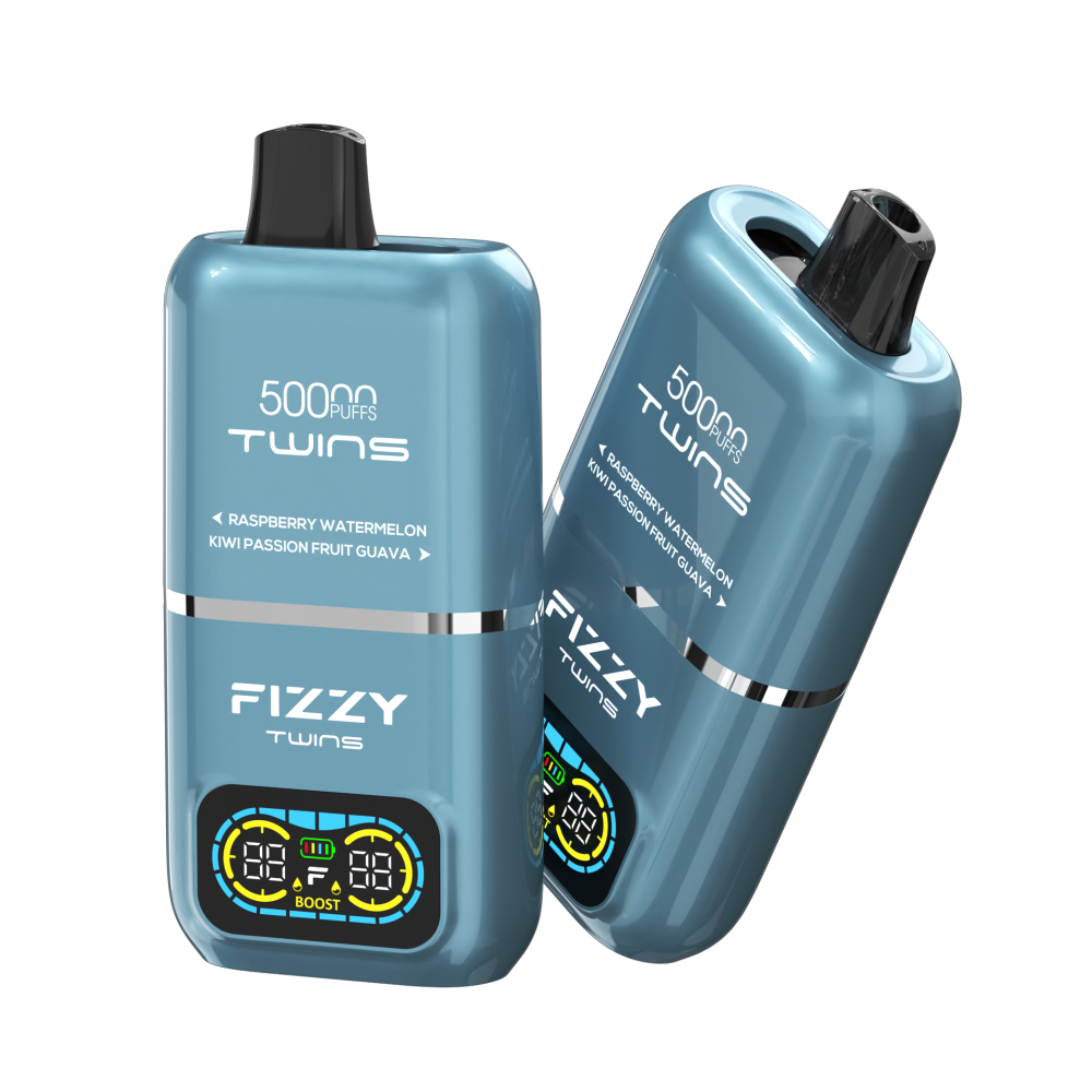 Fizzy Twins 2 in 1 Disposable Vape 50k Puffs 20/50mg (CN Warehouse)