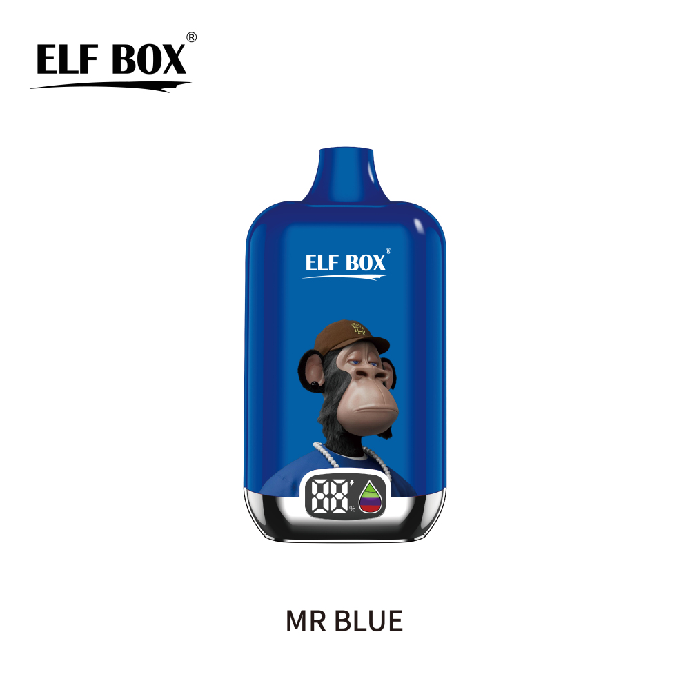 Elf Box Digital 12000 Puffs Disposable Vape 0/20/30//50mg (CN Warehouse)