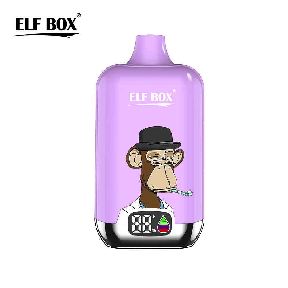 Elf Box Digital 12000 Puffs Disposable Vape 0/20/50mg (CN Warehouse)