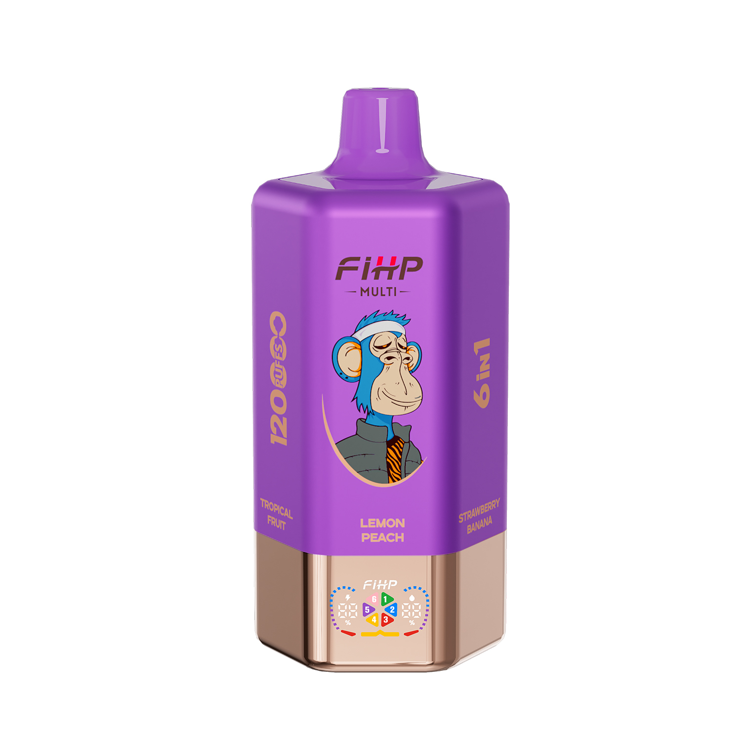 FIHP 6 IN 1 Disposable Vape 120k Puffs 20/50mg (CN Warehouse)