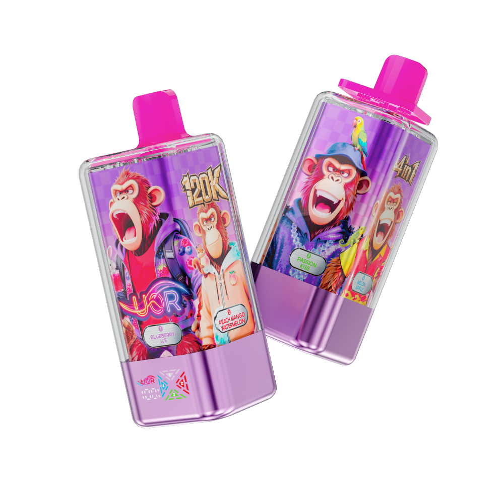 Uor 4 in 1 Disposable Vape 120k Puffs 20/50mg (CN Warehouse)