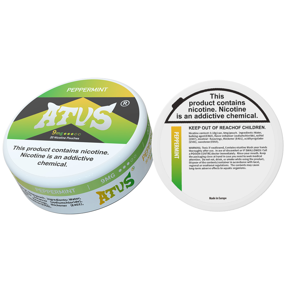ATVS Nicotine Pouches 9mg