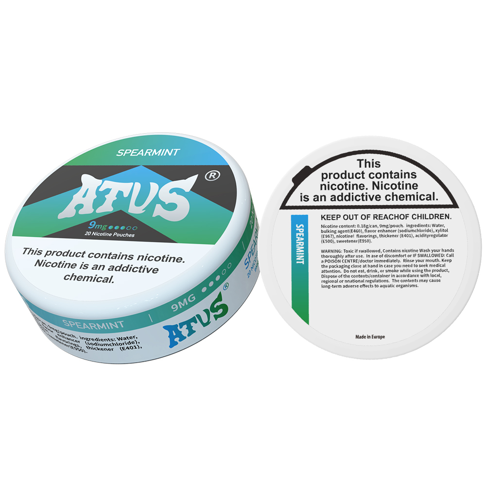 ATVS Nicotine Pouches 9mg
