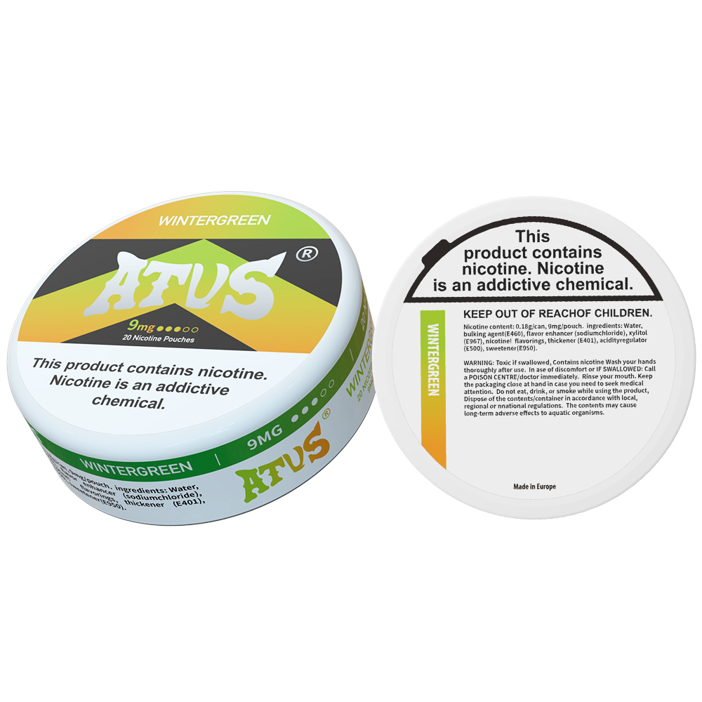 ATVS Nicotine Pouches 9mg