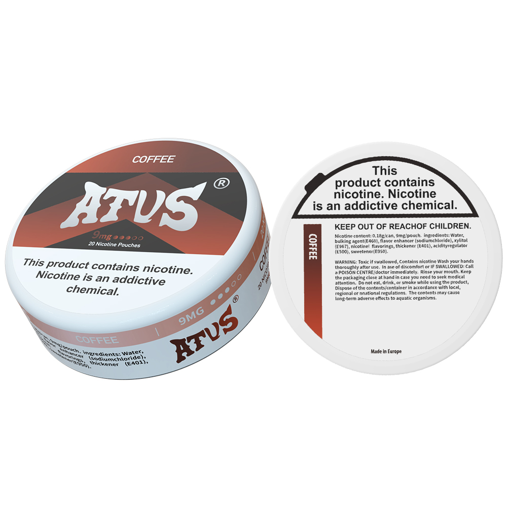 ATVS Nicotine Pouches 9mg