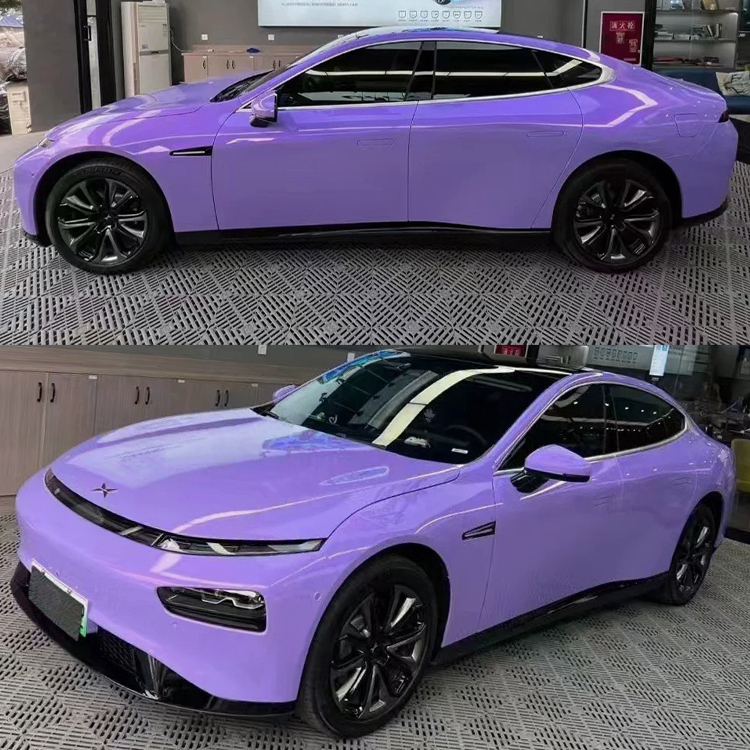PET two-color candy fantasy purple