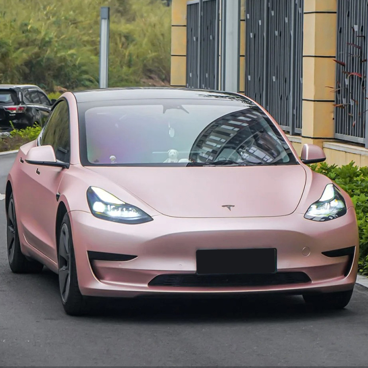 PET Satin Rose Gold(Tesla)