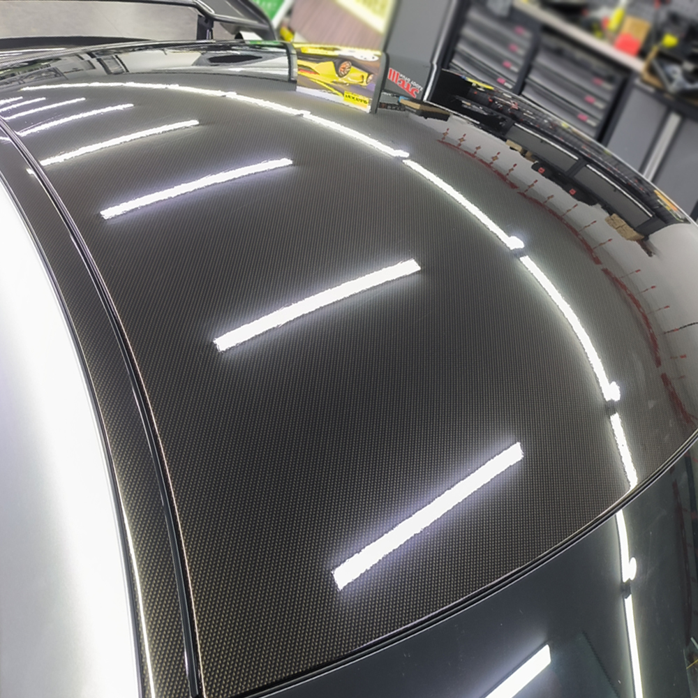 PET High Definition Simulated Carbon Fiber