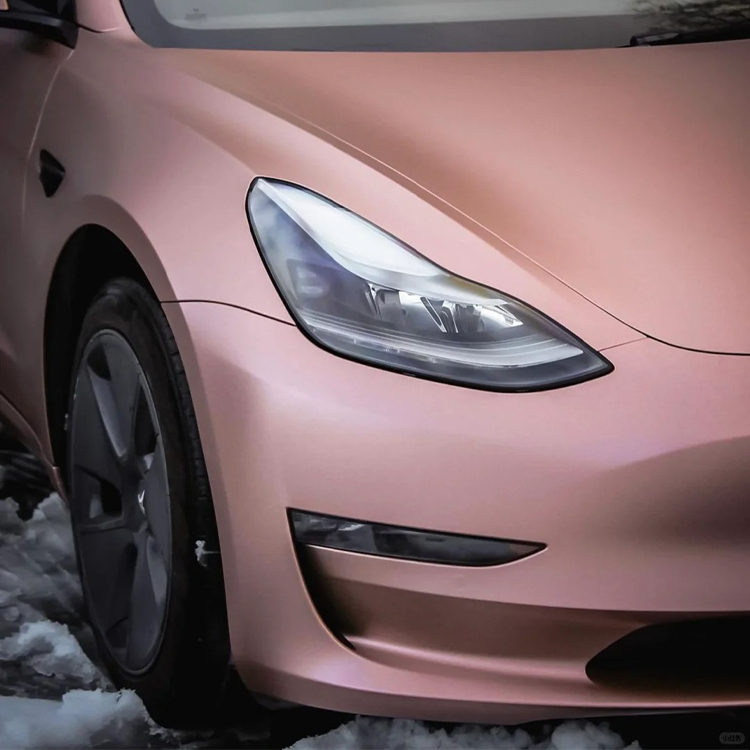 PET Satin Rose Gold(Tesla)
