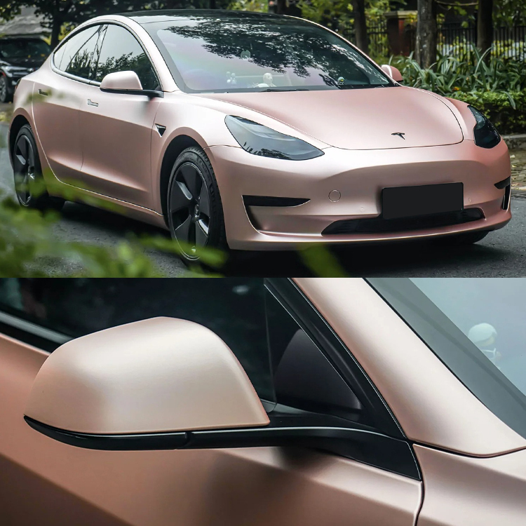 PET Satin Rose Gold(Tesla)