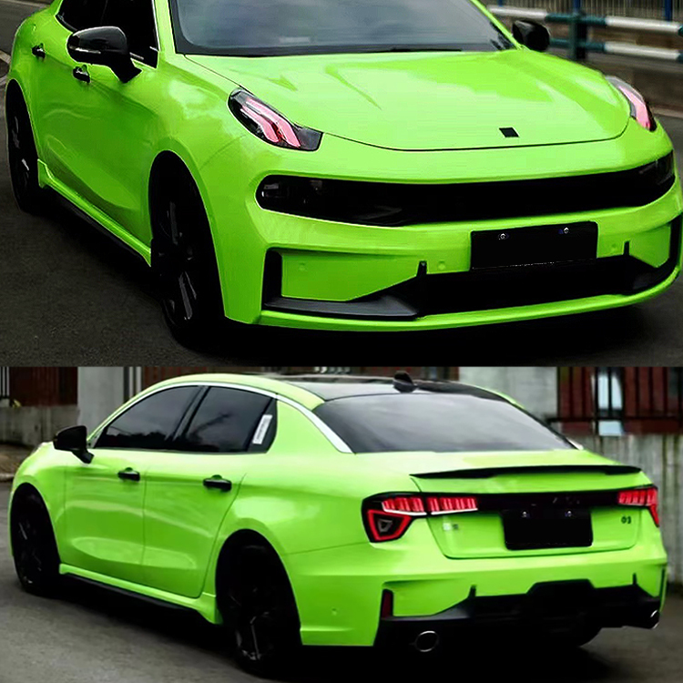 PET Crystal Apple Green