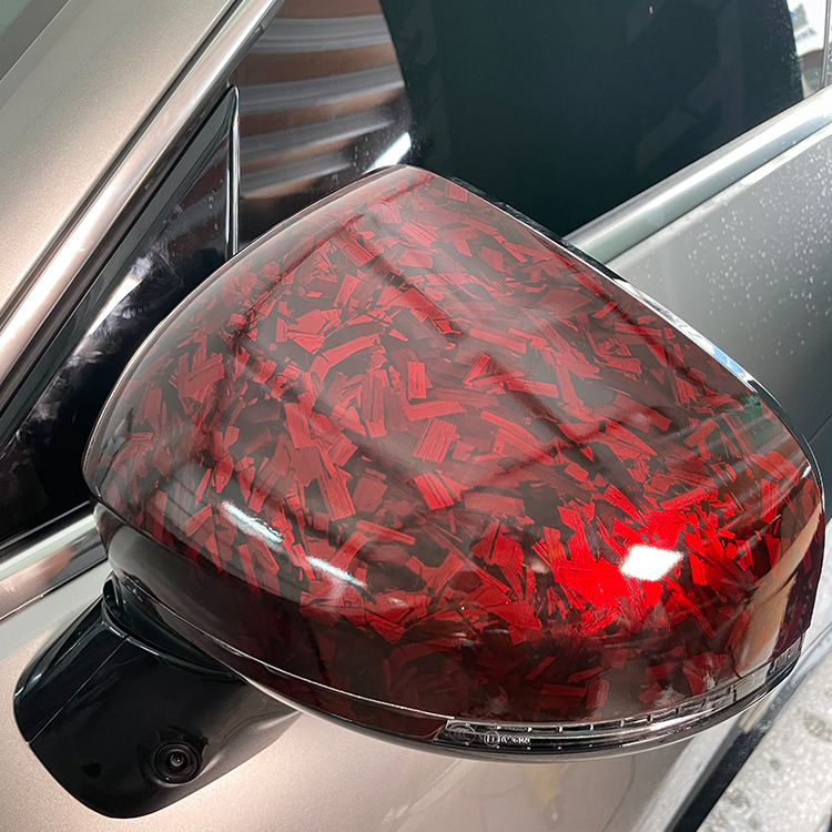 PET Diamond Carbon Steel Red