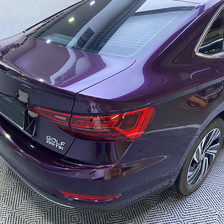 PET Liquid Metal Deep Purple