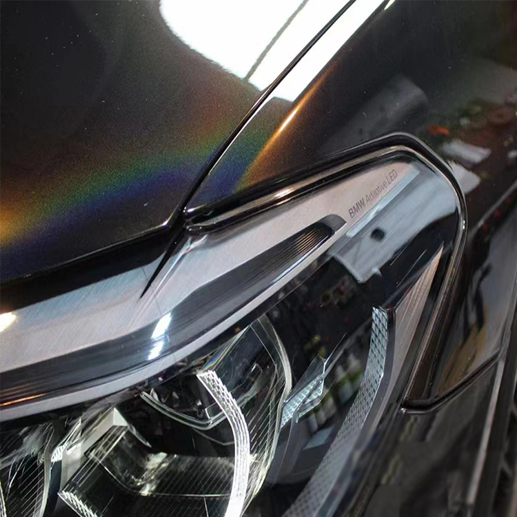 TPU Colorful Laser Black (Color Changing Film)