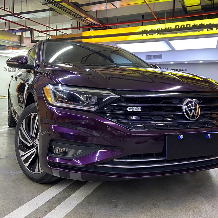PET Liquid Metal Deep Purple