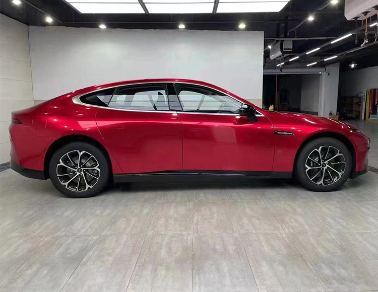 PET Liquid Metal Cherry Red