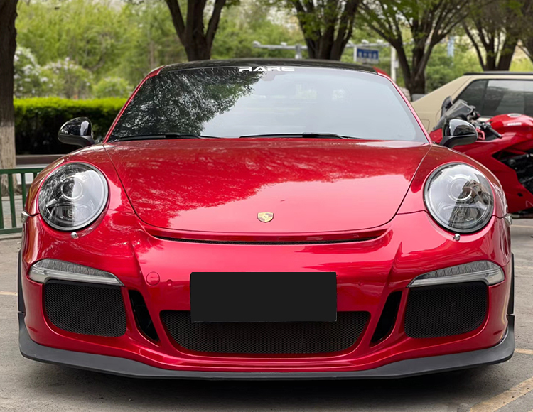 PET Liquid Metal Cherry Red