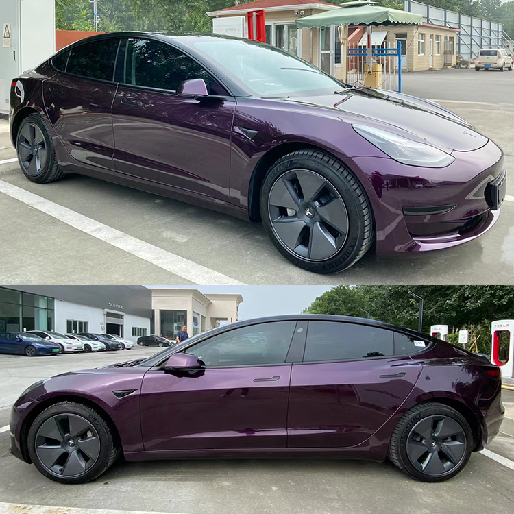 PET Liquid Metal Purple