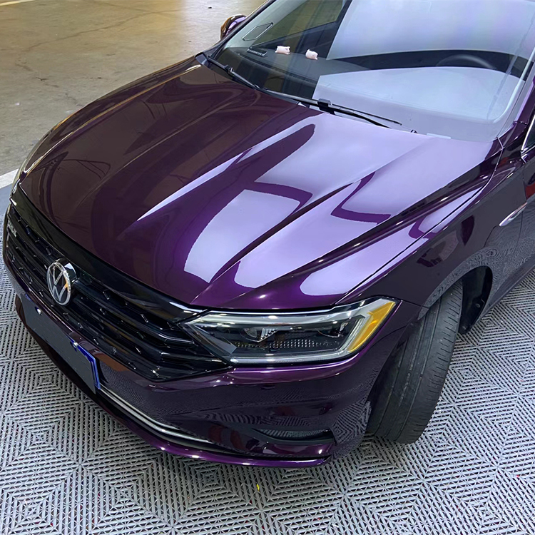 PET Liquid Metal Deep Purple