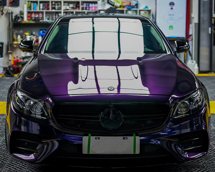 PET Liquid Metal Deep Purple
