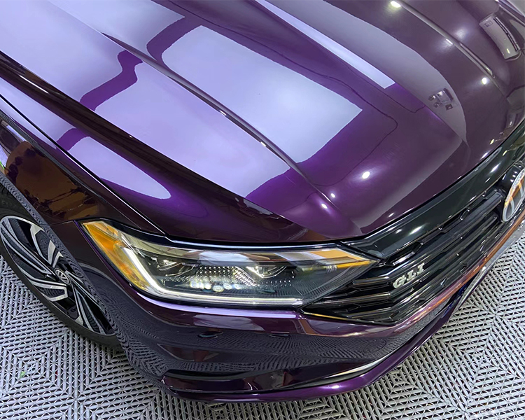 PET Liquid Metal Deep Purple
