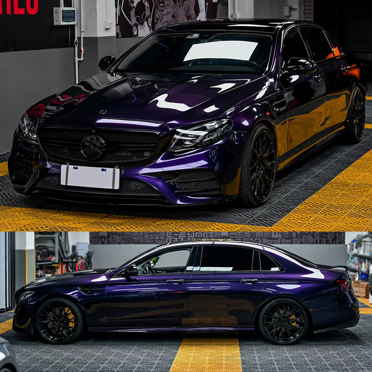 PET Liquid Metal Deep Purple