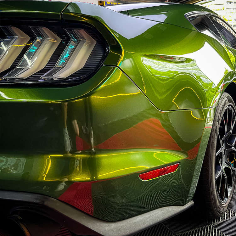 PET Super Bright Metallic Mamba Green