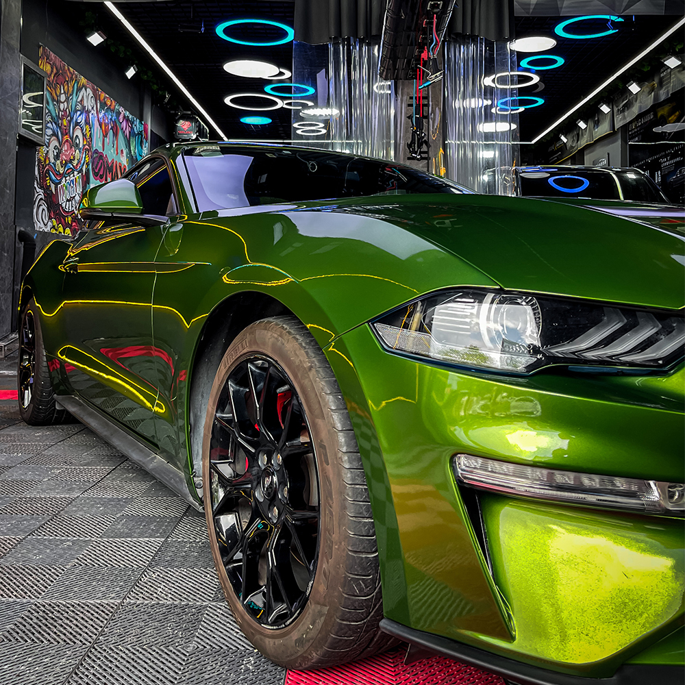 PET Super Bright Metallic Mamba Green