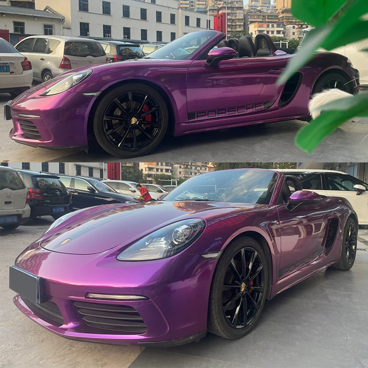 PET Super Bright Metallic Grape Purple