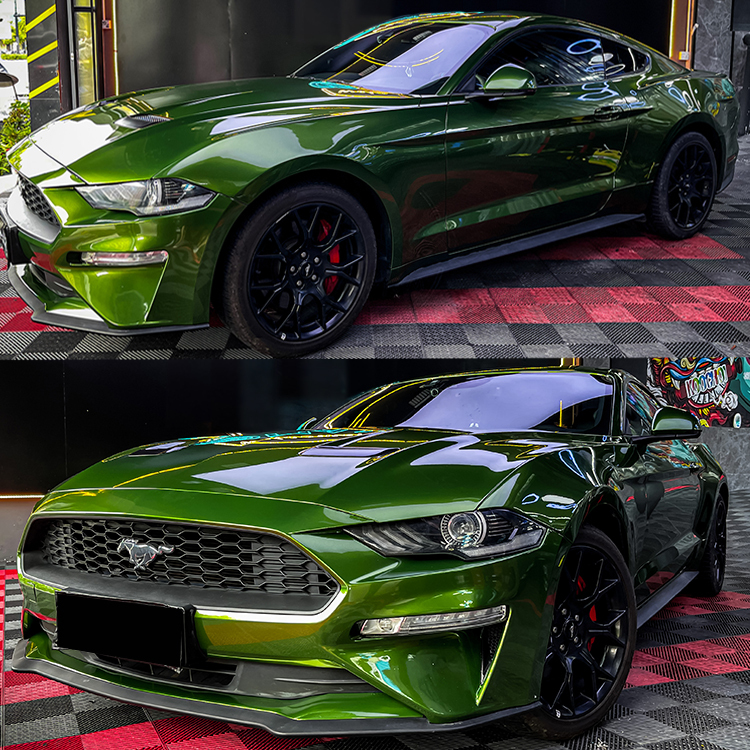 PET Super Bright Metallic Mamba Green