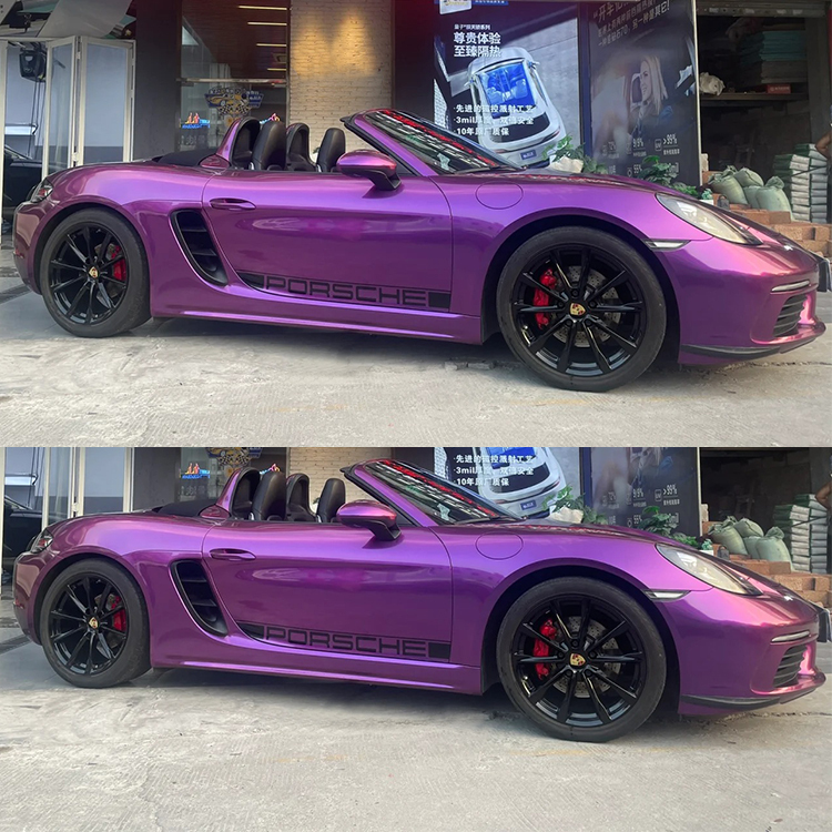 PET Super Bright Metallic Grape Purple