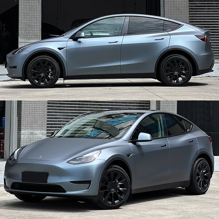 PET Super Matte Gray Blue