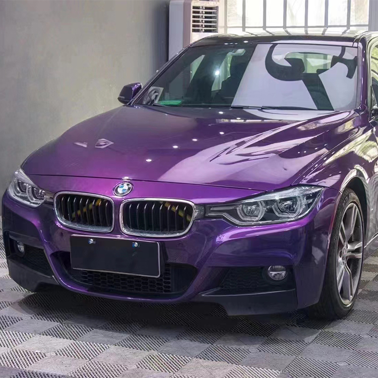 PET Lacquered Metal Midnight Purple