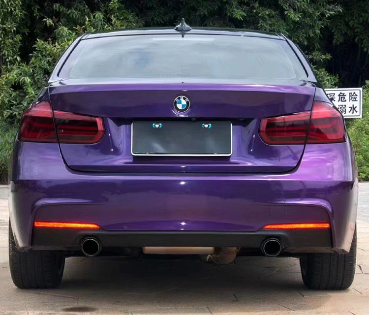 PET Lacquered Metal Midnight Purple