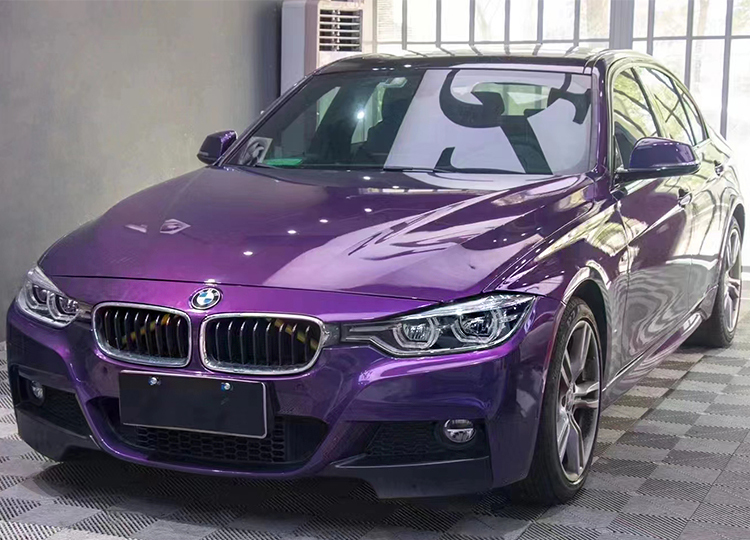 PET Lacquered Metal Midnight Purple