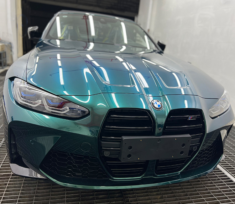 PET Paint Metallic Shadow Green