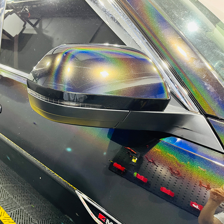 PET Colorful Laser Black