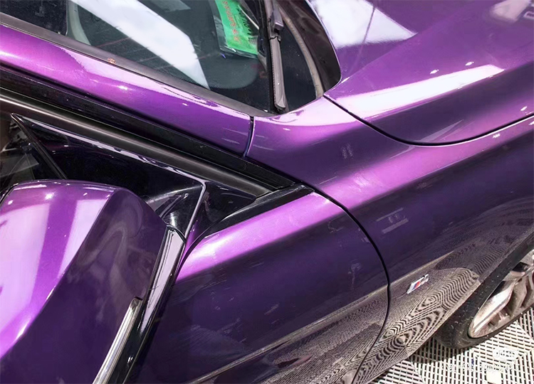 PET Lacquered Metal Midnight Purple