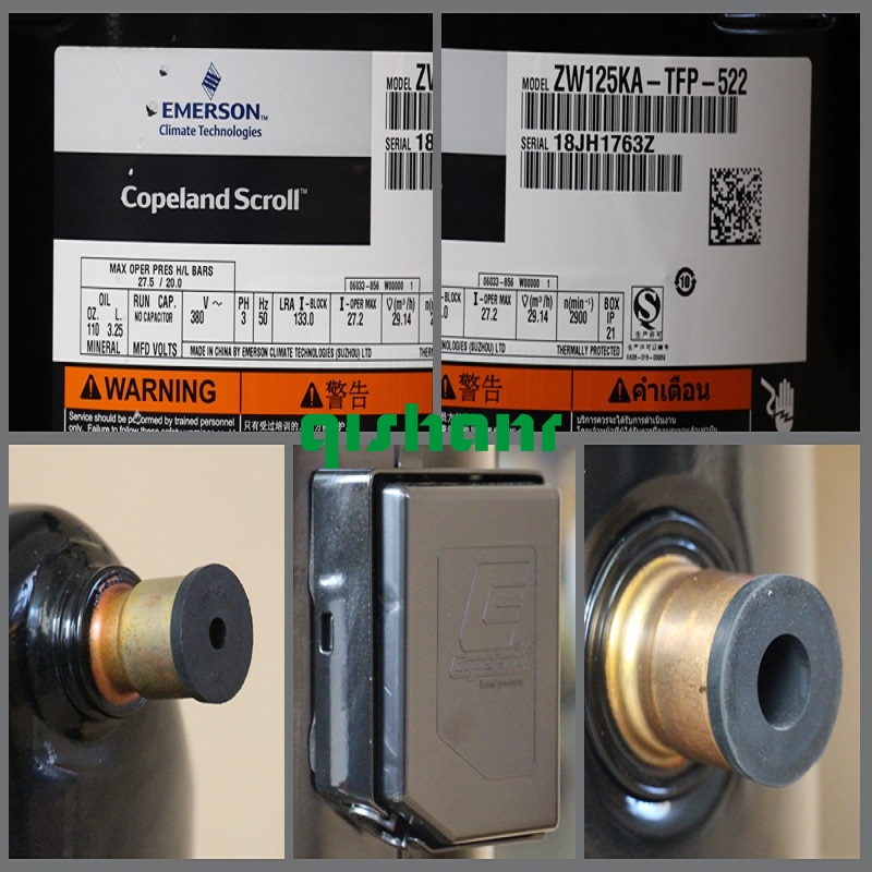 Copeland Heat Pump Scroll Compressor ZW34KAE-TFP-582